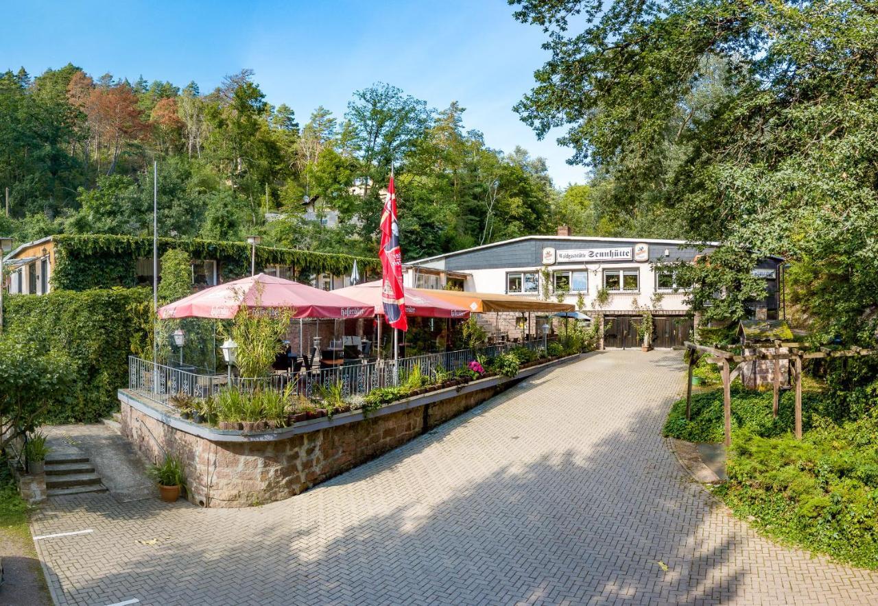 Hotel Waldgaststaette Sennhuette Bad Frankenhausen Zewnętrze zdjęcie