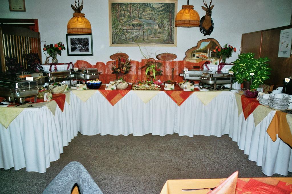 Hotel Waldgaststaette Sennhuette Bad Frankenhausen Zewnętrze zdjęcie
